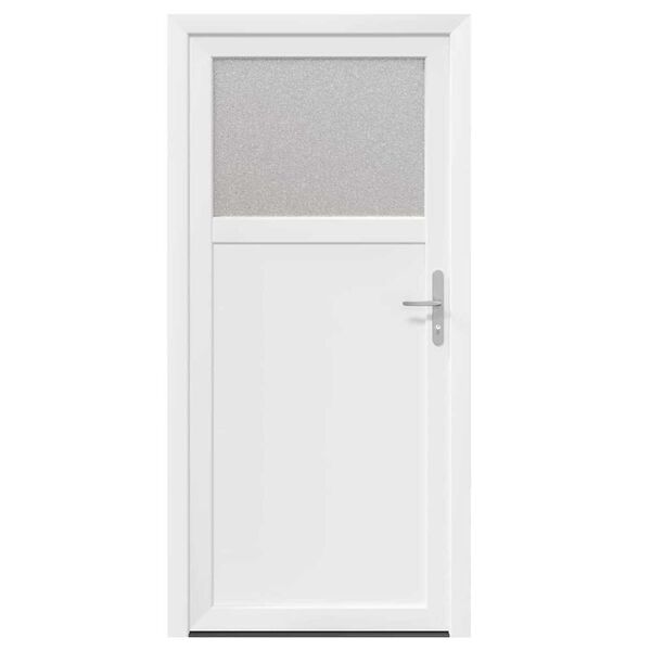 vidaXL Porta d'ingresso laterale 98 x 198 cm PVC