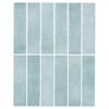 vidaXL Piastrella Rettangolare 50 pcs Grigio Verde 29 x 23 x 0,08 cm