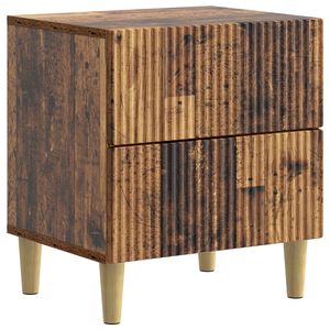 vidaXL Armadio da Notte Legno antico 43 x 34,5 x 48 cm