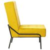 vidaXL Poltrona Relax 65x79x87 cm Giallo Senape in Velluto
