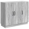 vidaXL Credenza Grigio Sonoma 89 x 34,5 x 77 cm Legno ingegnerizzato