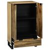 vidaXL Highboard Marrone 60 x 33 x 100 cm legno massello di mango