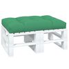 vidaXL Cuscino per Pallet Verde 120x80x12 cm in Tessuto
