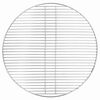 vidaXL Griglia per barbecue Argento 60 x 60 cm Acciaio inossidabile