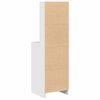 vidaXL Credenza Bianco 40 x 40,5 x 135 cm Legno multistrato