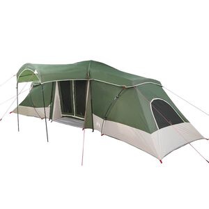 vidaXL Tenda Familiare 6 persona Verde e Grigio