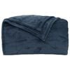 vidaXL Coperte da Pile 6 pcs Blu navy 150 x 200 cm Panno