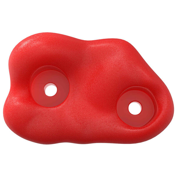 vidaXL Presina da arrampicata 12 pcs Rosso 100 x 67 x 43 mm PP