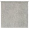 vidaXL Tavolino Grigio Cemento 102x55,5x52,5 cm in Legno Multistrato