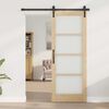 vidaXL Porta scorrevole ORKDAL Naturale 78 x 202 cm