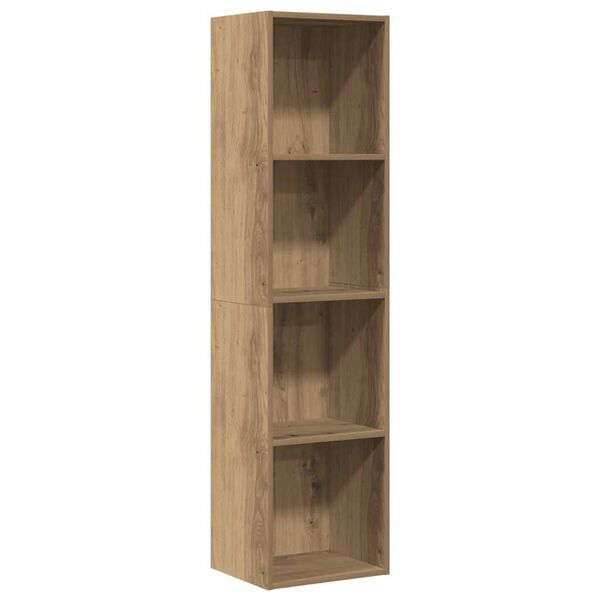 vidaXL Libreria/Mobile TV Rovere Artigianale 36x30x143 cm Truciolato