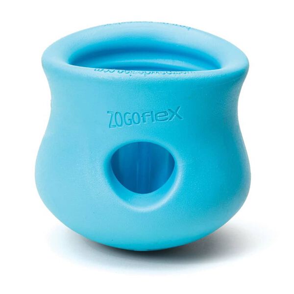 West Paw Giocattolo per Cani con Zogoflex Toppl Blu Acqua S