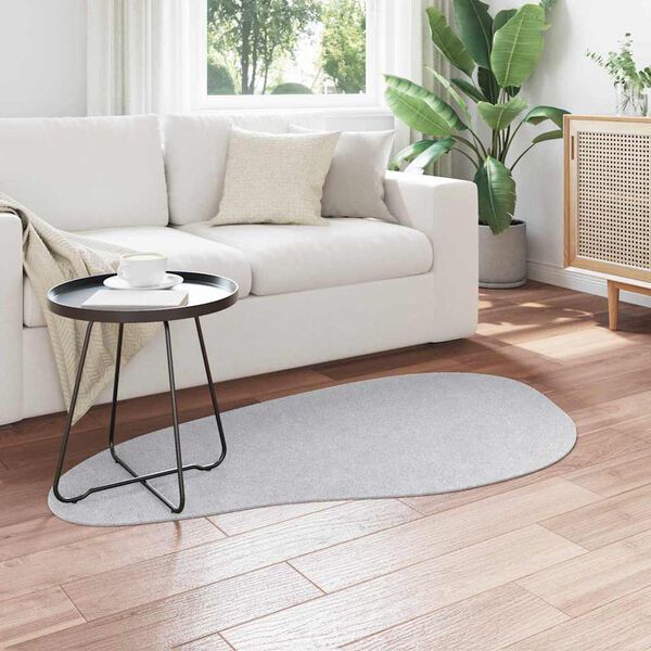 vidaXL Tappeto HUARTE Grigio 80 x 150 cm Poliestere