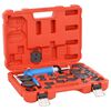 vidaXL Kit di Attrezzi per Pinza Pistone del Freno Pneumatico 23 pz