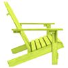 vidaXL Sedia da Giardino Adirondack a 2 Posti in Legno di Abete Verde