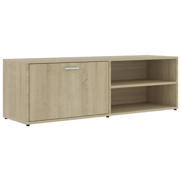 vidaXL Mobile Porta TV Rovere Sonoma 120x34x37 cm in Legno Multistrato