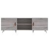 vidaXL Mobile Porta TV Grigio Sonoma 150x30x50 cm in Legno Multistrato