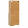 vidaXL Credenza con cassetto Rovere artigianale 69,5 x 34 x 180 cm