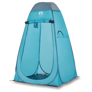 vidaXL Tenda Privacy Pop-Up Blu Impermeabile