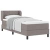 vidaXL Letto a molle con materasso Talpa 80 x 200 cm Tessuto