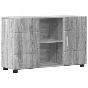 vidaXL Credenza con porta FLORIN Grigio Sonoma 88,5 x 30,5 x 55,5 cm