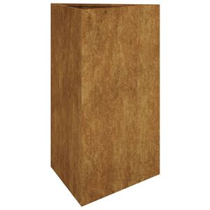 vidaXL Fioriera da Giardino 50x43x75 cm in Acciaio Corten