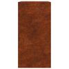 vidaXL Portalegna 60x40x80 cm in Acciaio Corten