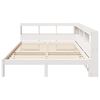 vidaXL Letto Libreria senza Materasso Bianco 150x200 cm Legno di Pino