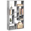 vidaXL Libreria Grigio Cemento 72x20x120 cm in Truciolato