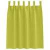 vidaXL Tende Blackout con Anelli 2 pcs Verde 140 x 140 cm Poliestere