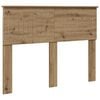 vidaXL Testiera Rovere artigianale Legno multistrato