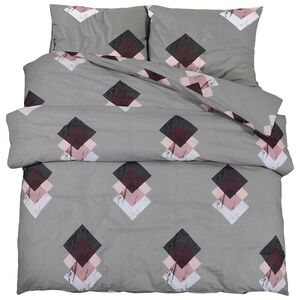vidaXL Set Copripiumino Multicolore 200x220 cm in Cotone