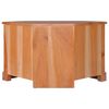 vidaXL Mobile TV ad Angolo 80x40x49 cm in Legno Massello di Mogano