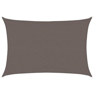 vidaXL Vela Parasole 160 g/m&sup2; Antracite 3,5x4,5 m in HDPE