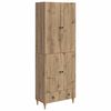 vidaXL Set di armadi 2 pcs 66 x 34,5 x 95 cm Legno ingegnerizzato