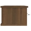 vidaXL Armadietto Parete Rovere Marrone 88x26x18,5cm Legno Multistrato