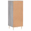 vidaXL Credenza Grigio Sonoma 34,5x34x90 cm in Legno Multistrato
