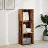 vidaXL Libreria Legno Antico 40x30x114 cm in Legno Multistrato