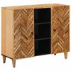 vidaXL Armadi di Stoccaggio con porta Marrone 90 x 33,5 x 75 cm