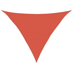 vidaXL Vela Parasole 160 g/m&sup2; Terracotta 5x5x6 m in HDPE