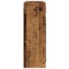 vidaXL Mobiletto per specchio da bagno Legno vecchio 60 x 20 x 60 cm