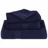 vidaXL Set Asciugamani 12 pz FROGN Blu Navy 100% Cotone