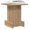 vidaXL Tavolino Rovere artigianale 35,5 x 35 x 40 cm Legno multistrato