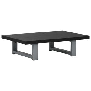 vidaXL Mobile da Bagno Nero 60x40x16,3 cm