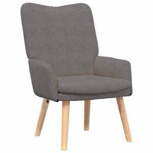 vidaXL poltrona Grigio chiaro 63 x 67 x 94 cm Tessuto