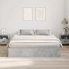 vidaXL Struttura letto con contenitore Grigio cemento 180 x 200 cm
