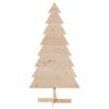 vidaXL Albero di Natale Decorativo in Legno 150 cm Legno Massello Pino