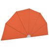 vidaXL Tenda Laterale per Terrazza Pieghevole Terracotta 160 cm