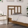 vidaXL Testiera per Letto ambra 95,5x4x100cm in Legno Massello di Pino