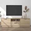 vidaXL Mobile TV Rovere Sonoma 140x35x40 cm Legno ingegnerizzato